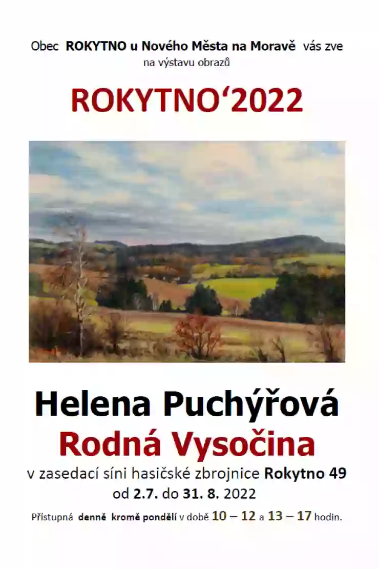 Helena Puchýřová - Rodná Vysočina