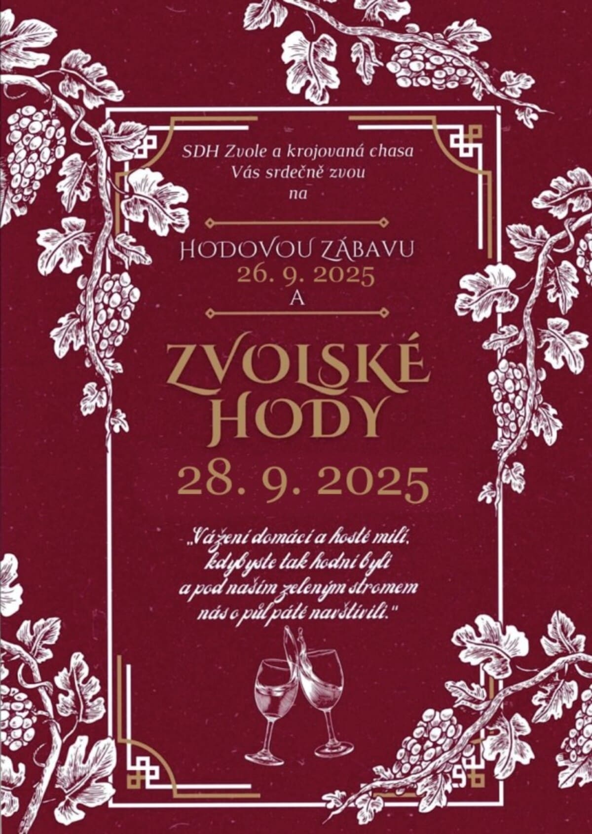 Hodová zábava a Zvolské hody