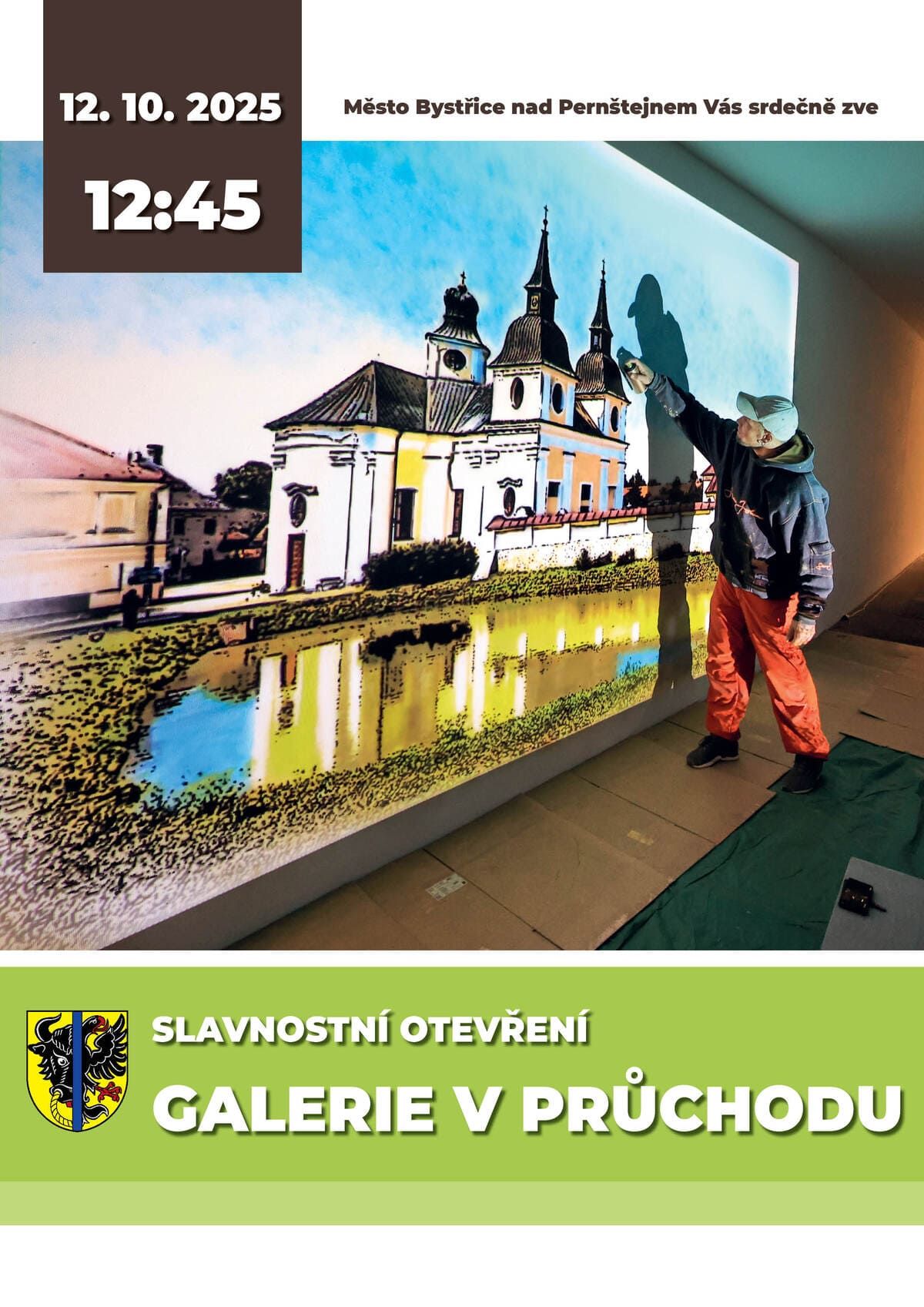 Slavnostní otevření Galerie v průchodu