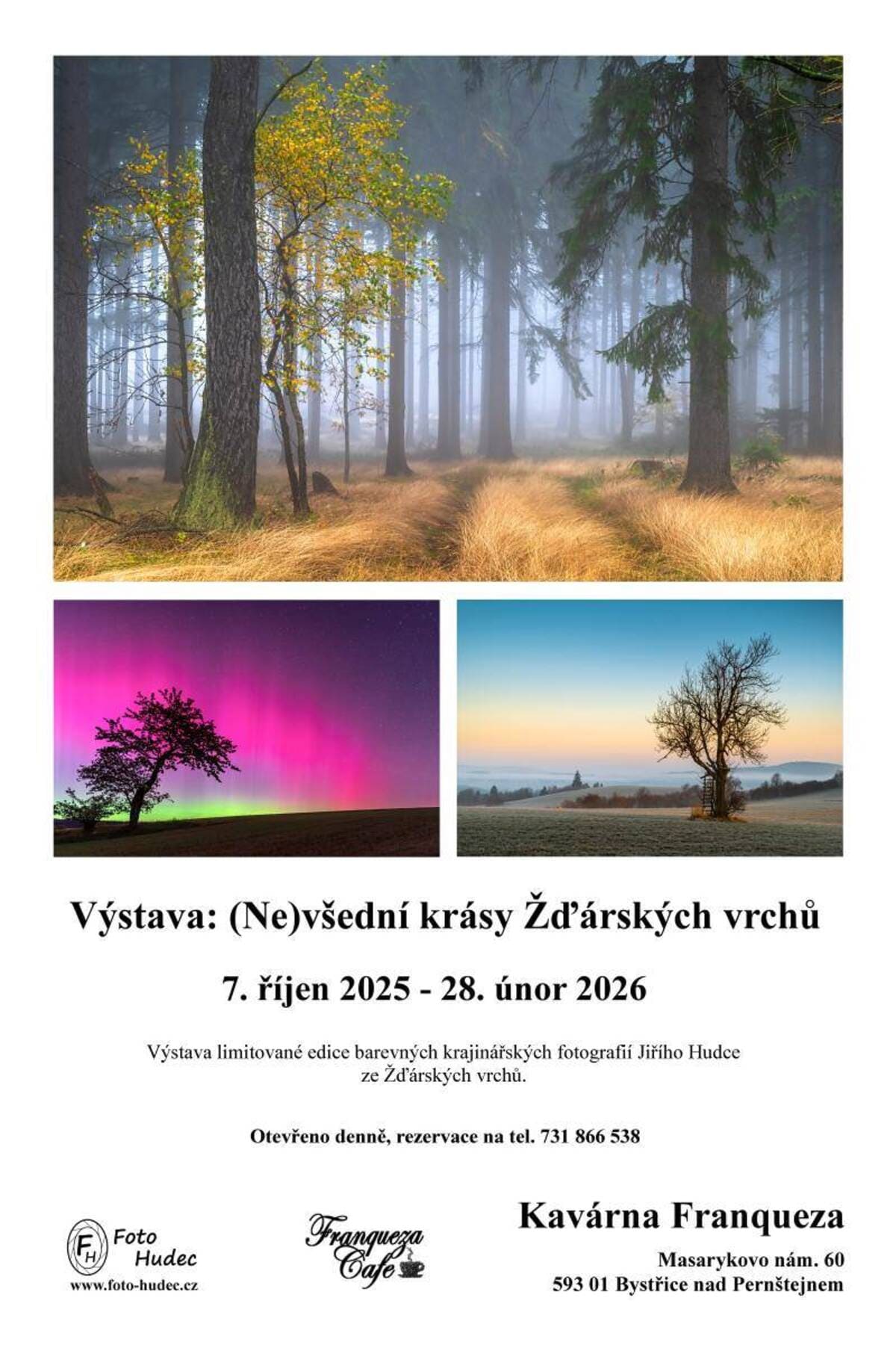 Výstava: (Ne)všední krásy Žďárských vrchů