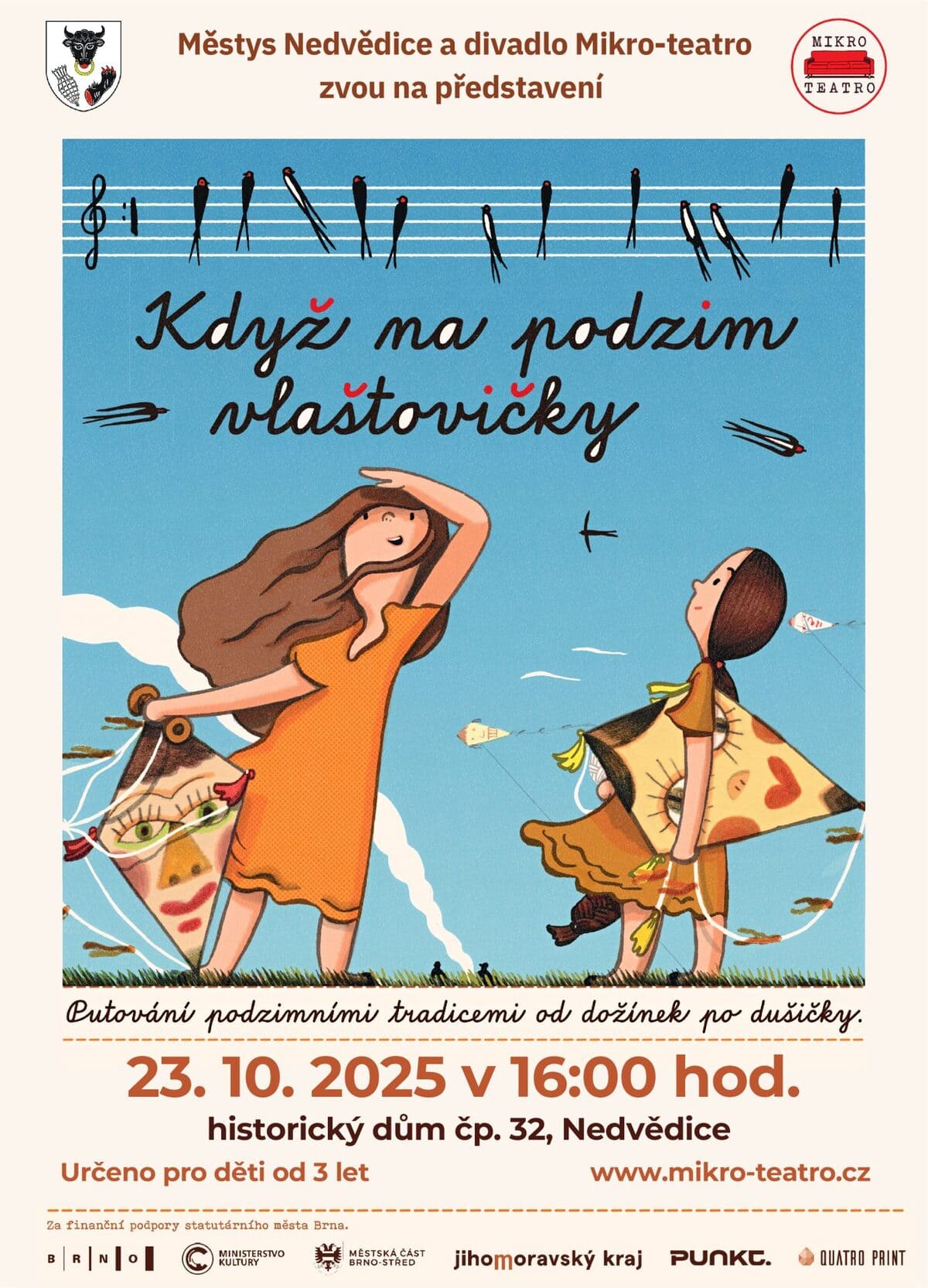 Když na podzim vlaštovičky