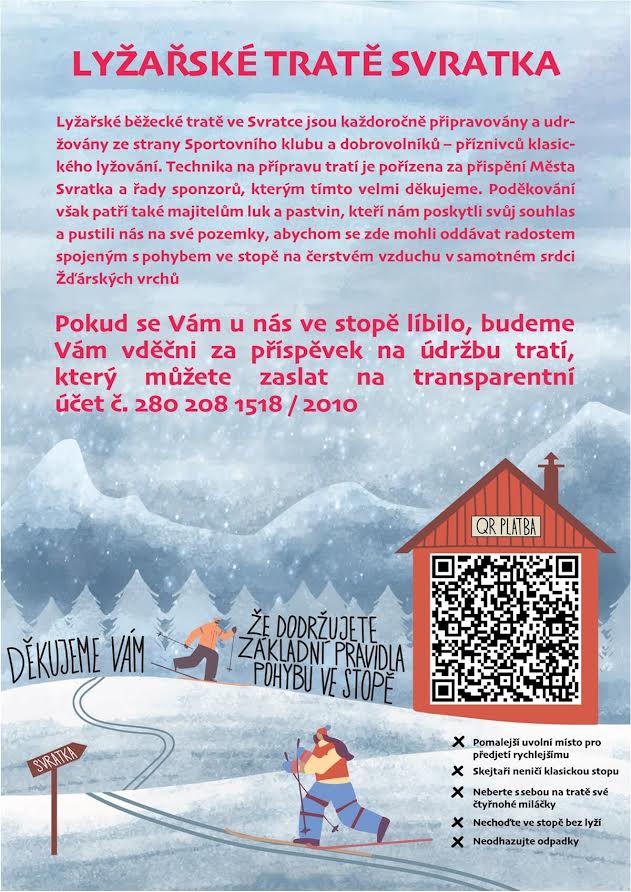 Lyžařské tratě Svratka