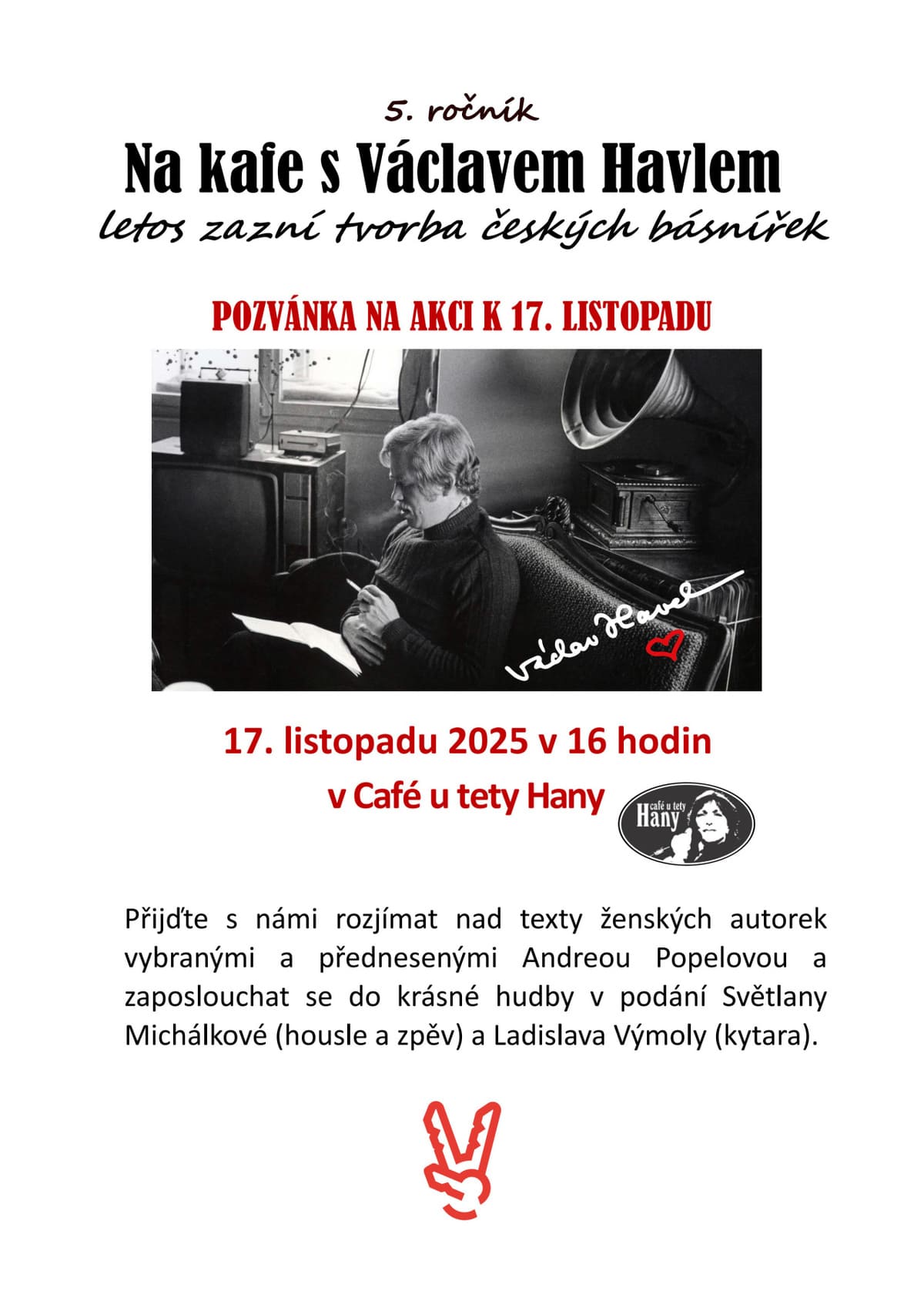 Na kafe s Václavem Havlem