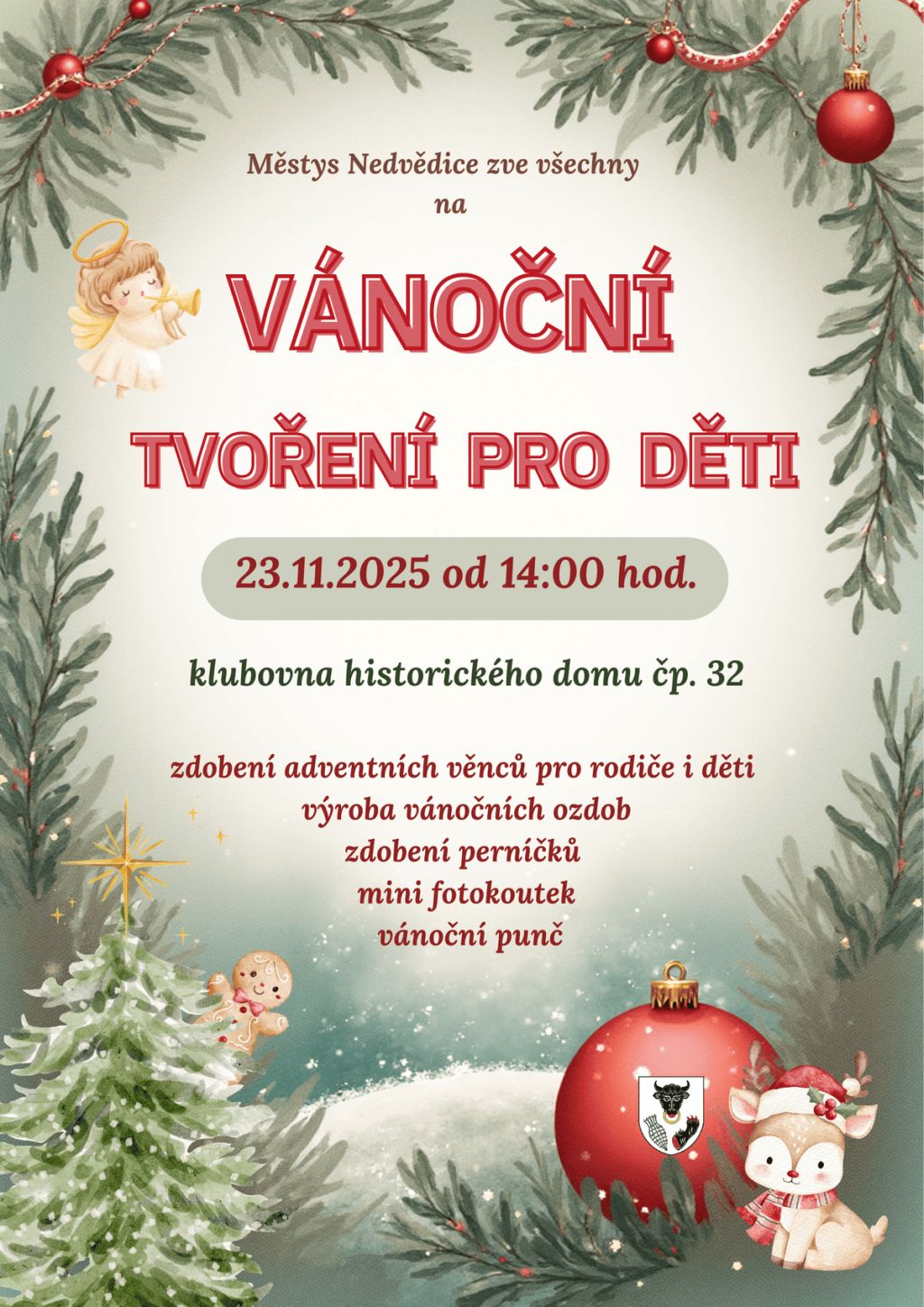 Vánoční tvoření pro děti