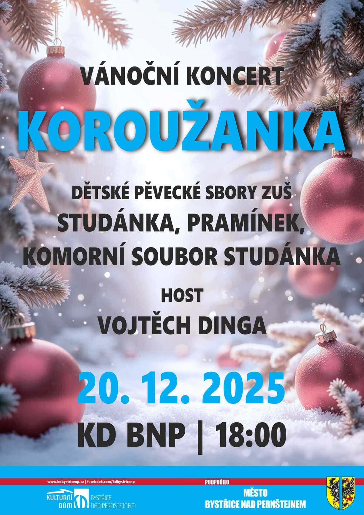 Vánoční koncert Koroužanka