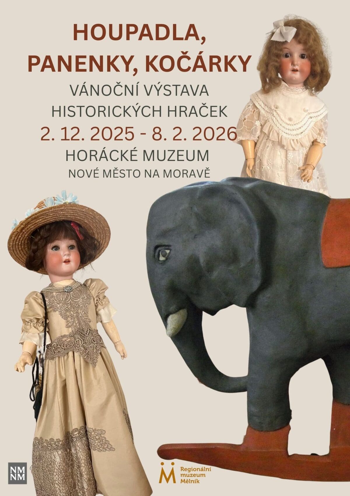 Houpadla, panenky, kočárky