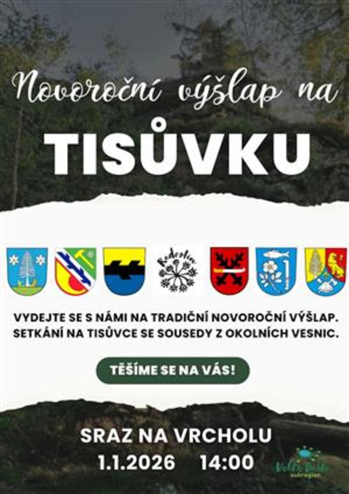 Novoroční výšlap na Tisůvku