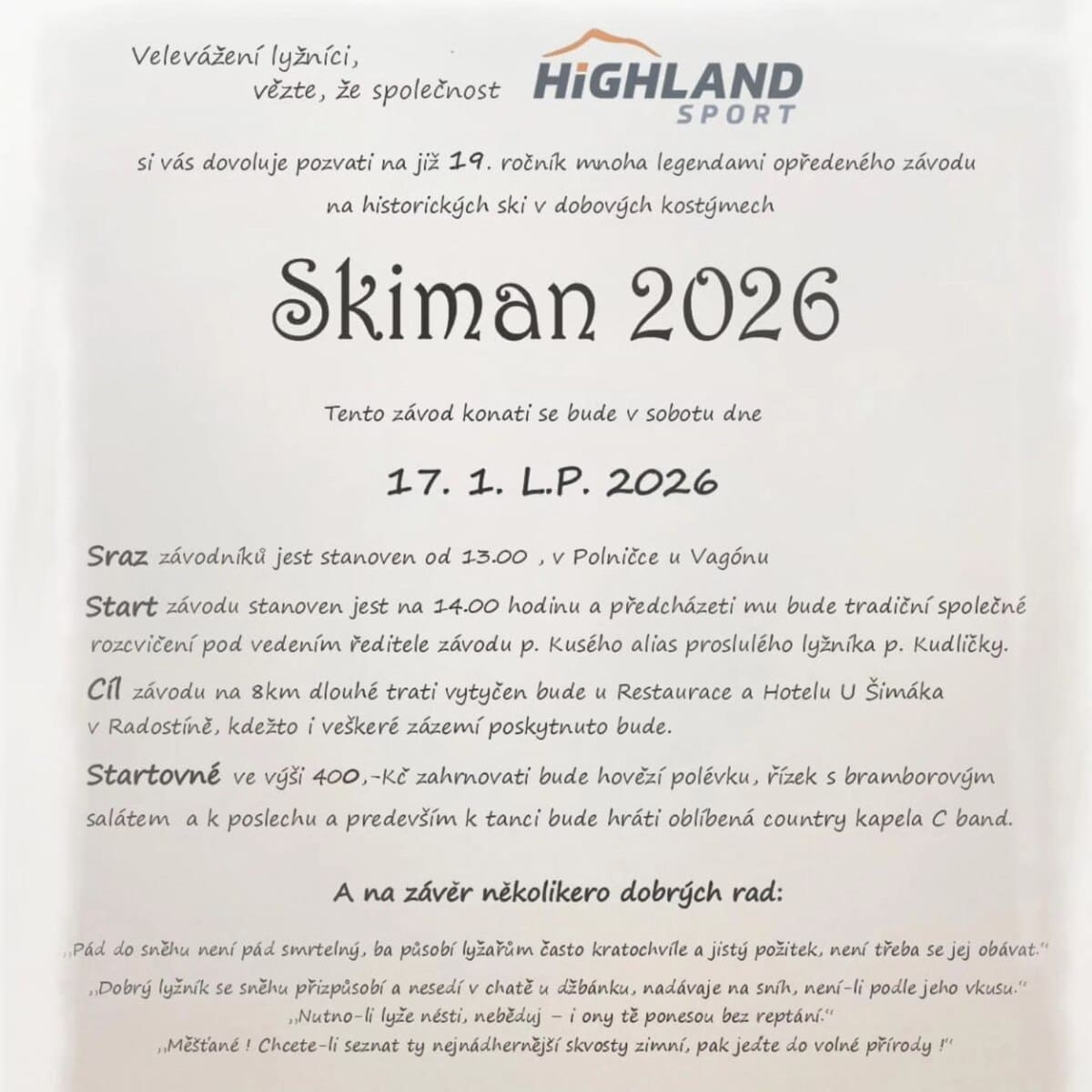 Skiman 2026
