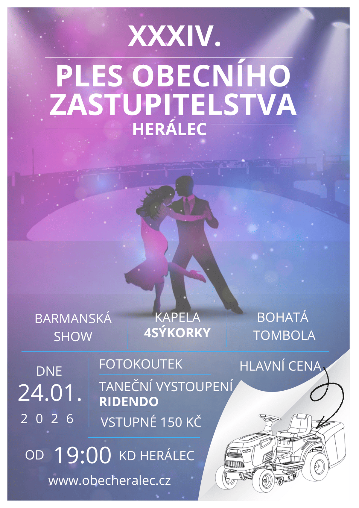 XXXIV. Ples obecního zastupitelstva