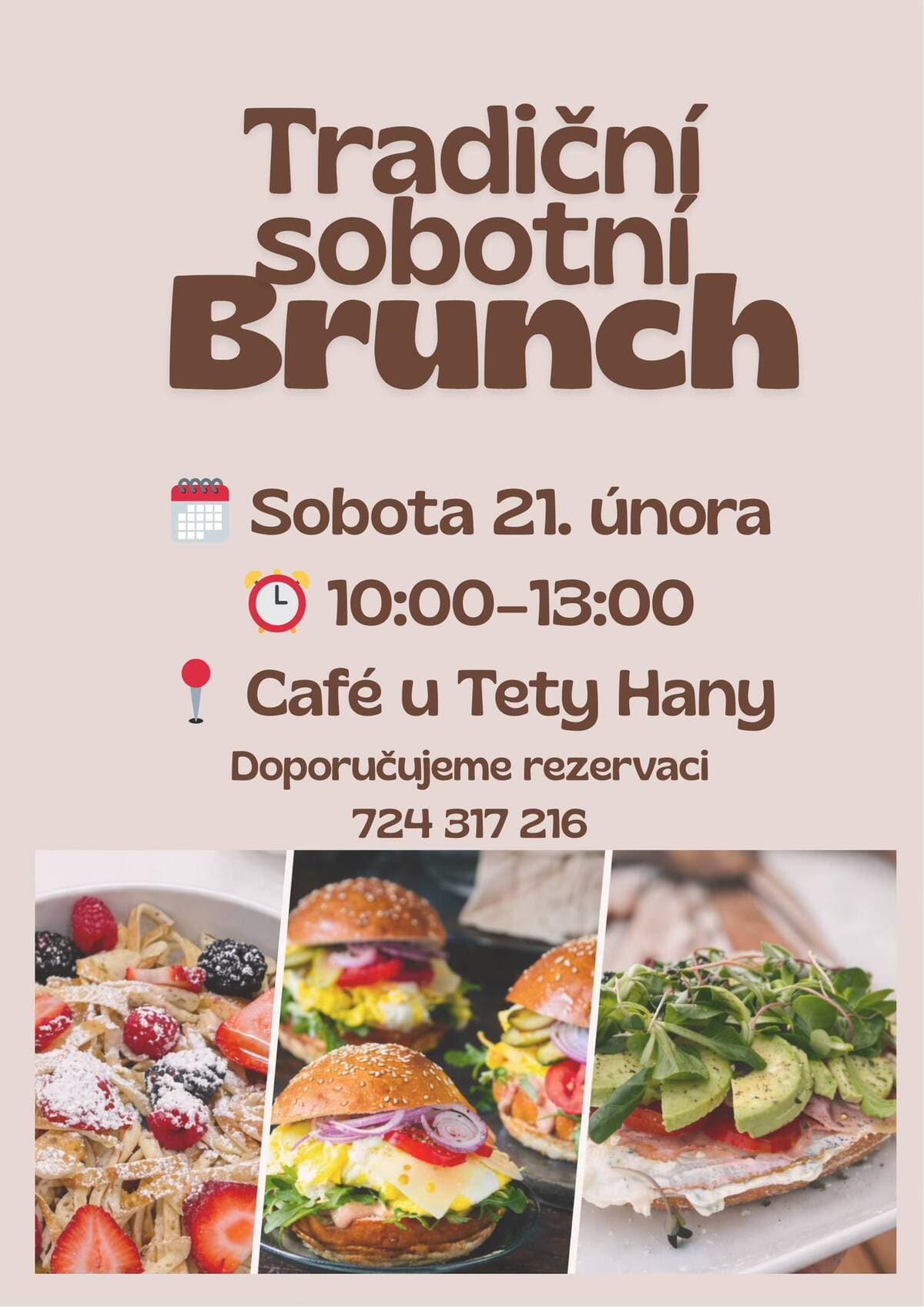 Tradiční sobotní brunch