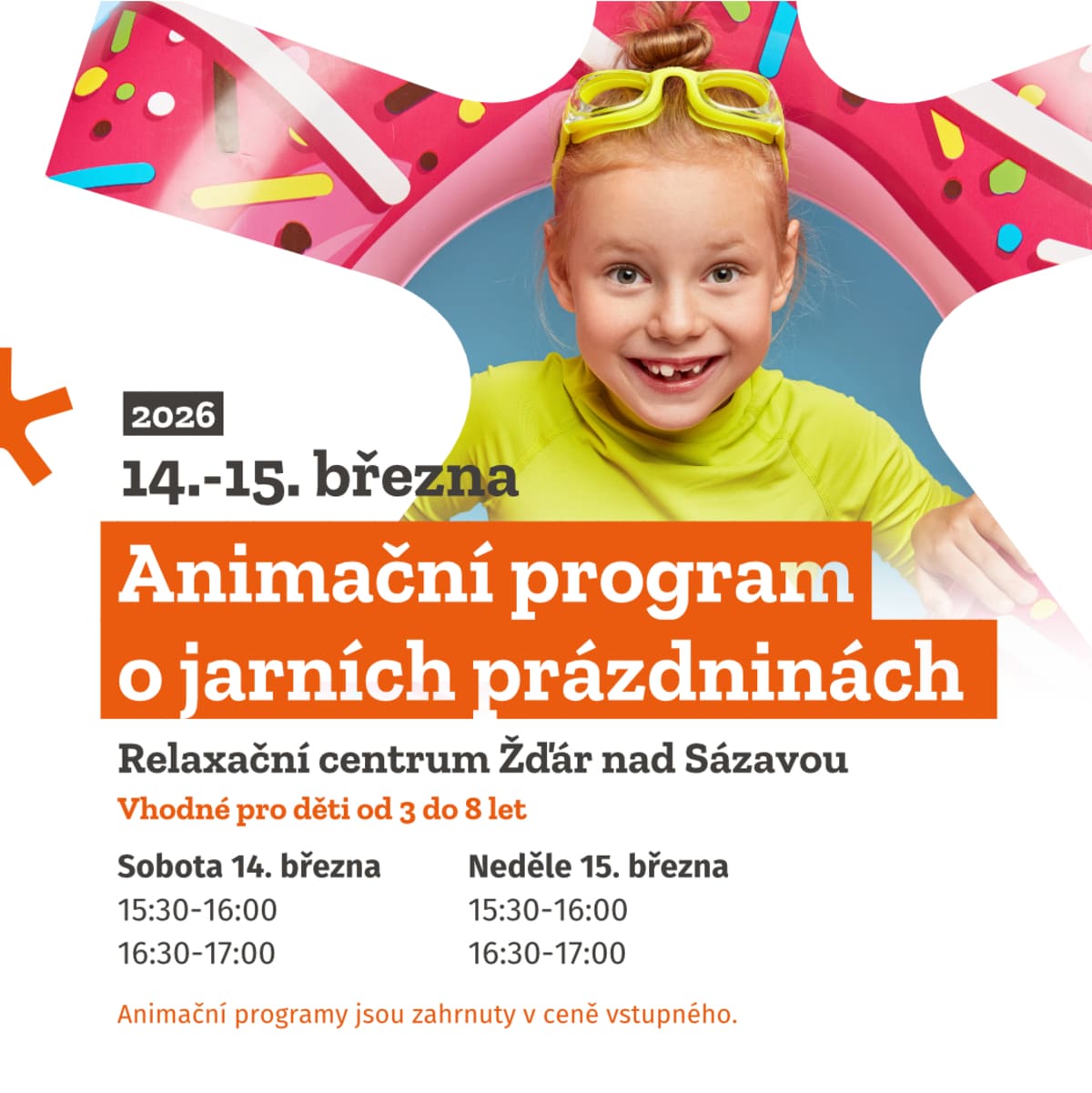 Animační program o jarních prázdninách