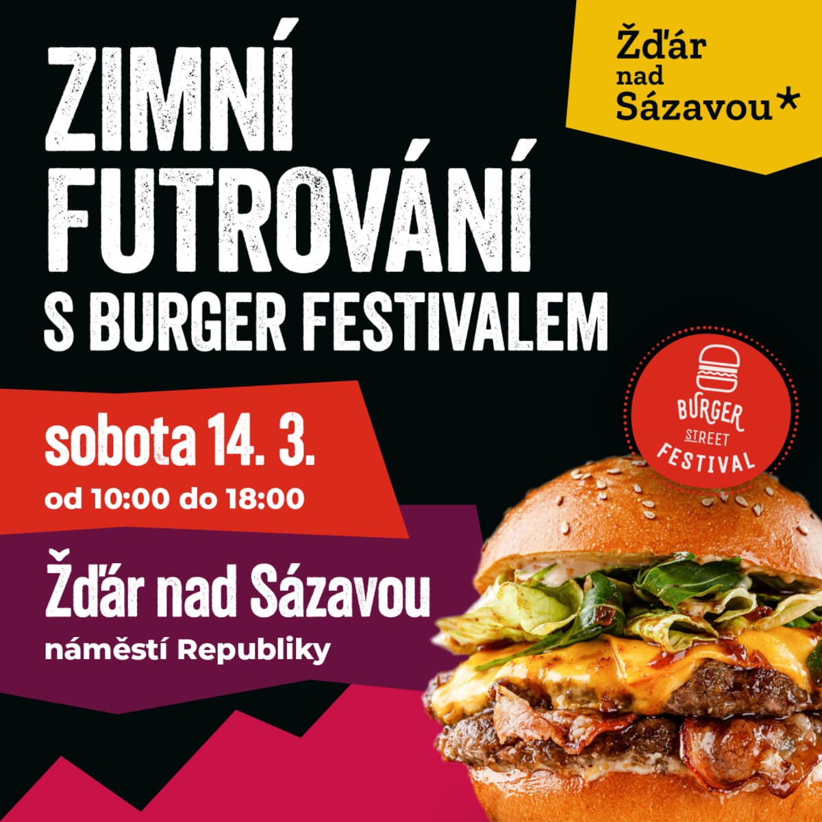 Zimní Futrování s Burger Festivalem
