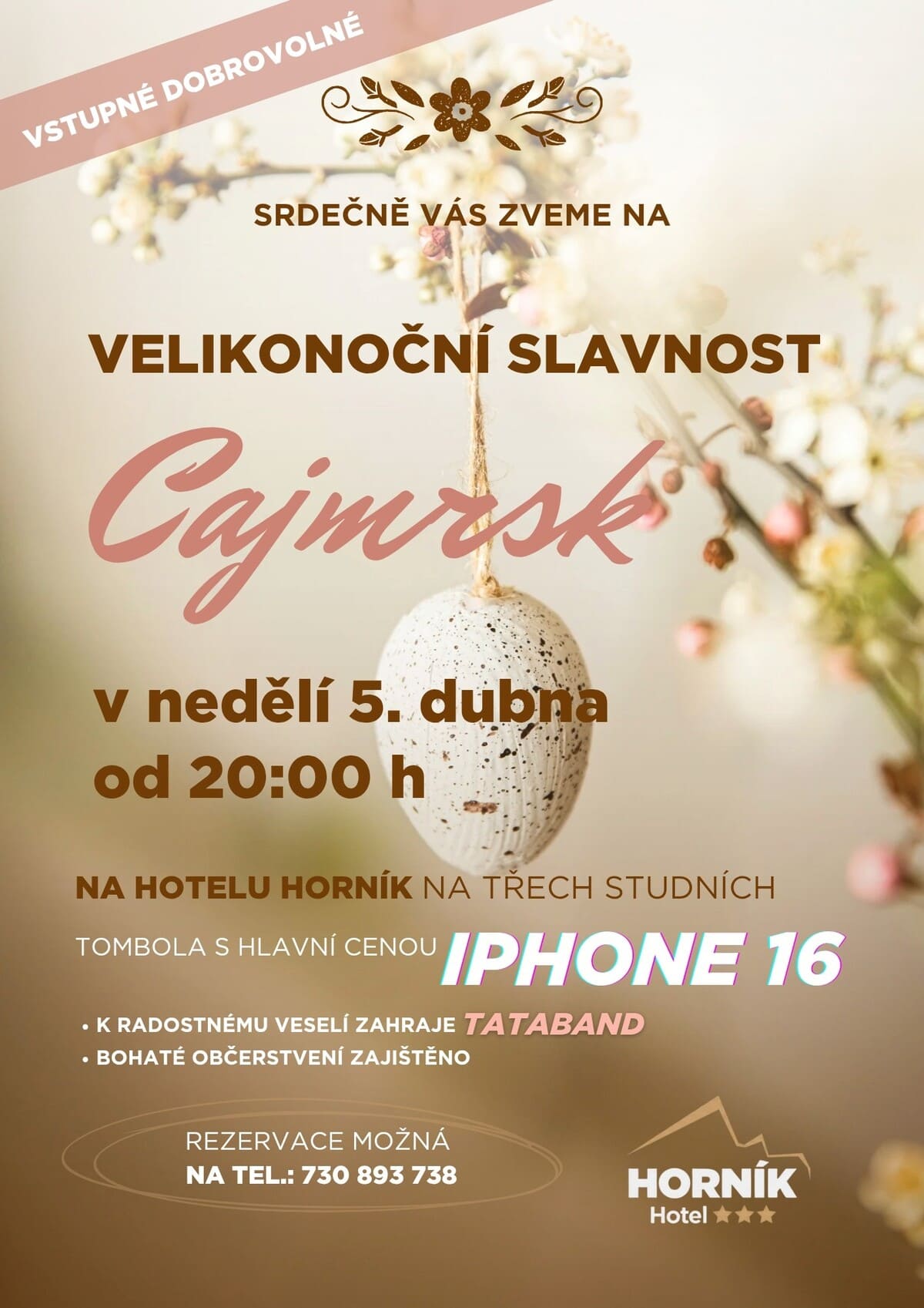 Velikonoční slavnost Cajmrsk