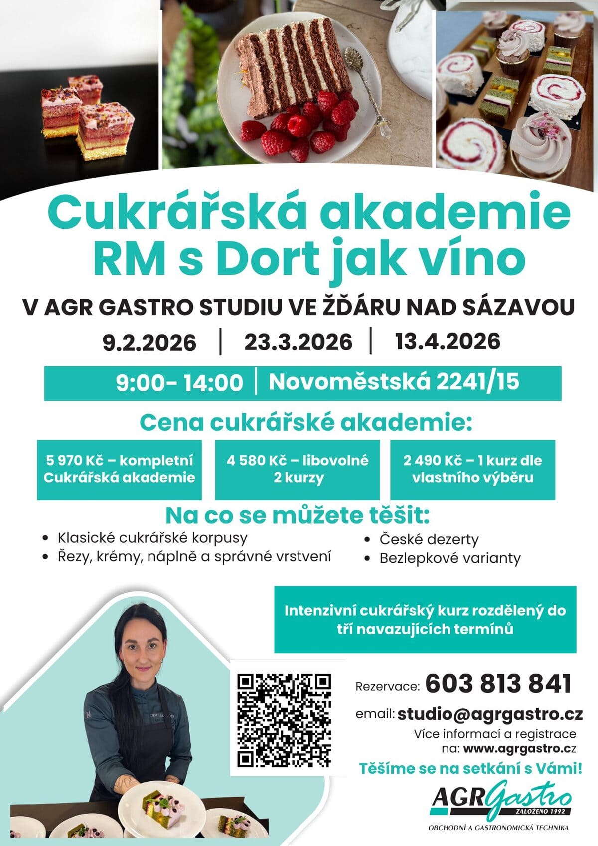 Cukrářská akademie RM s Dort jak víno