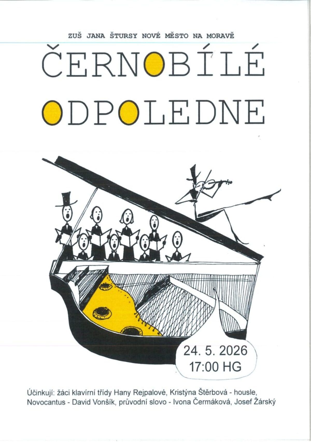 Černobílé odpoledne