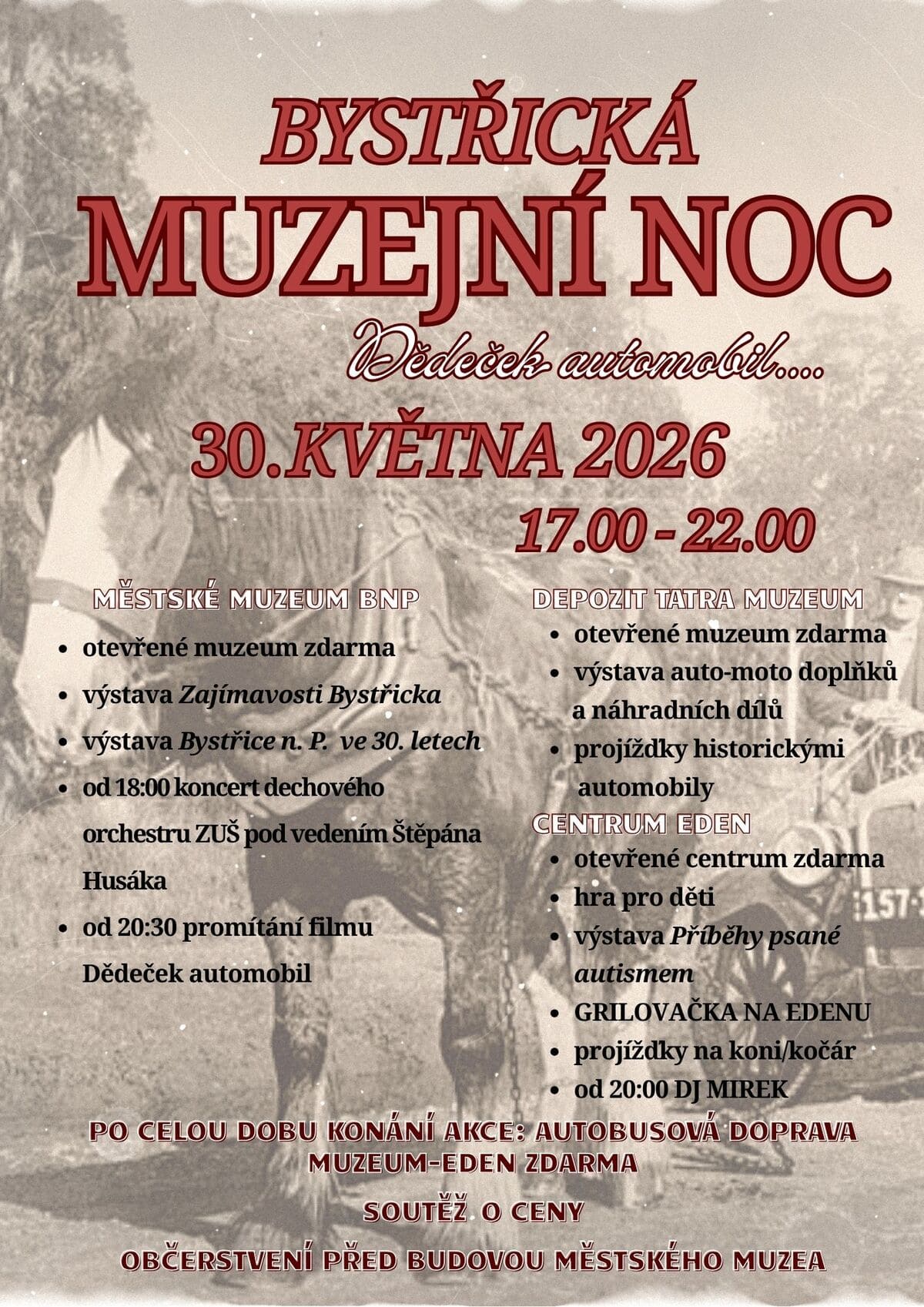 Bystřická muzejní noc