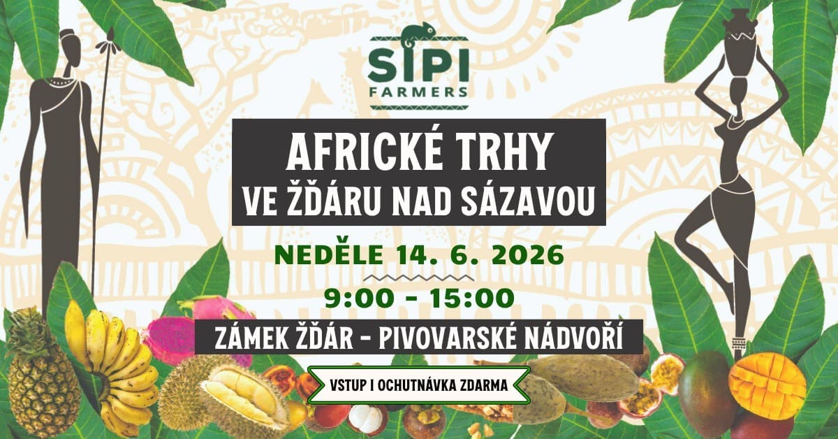 Africké trhy ve Žďáru nad Sázavou