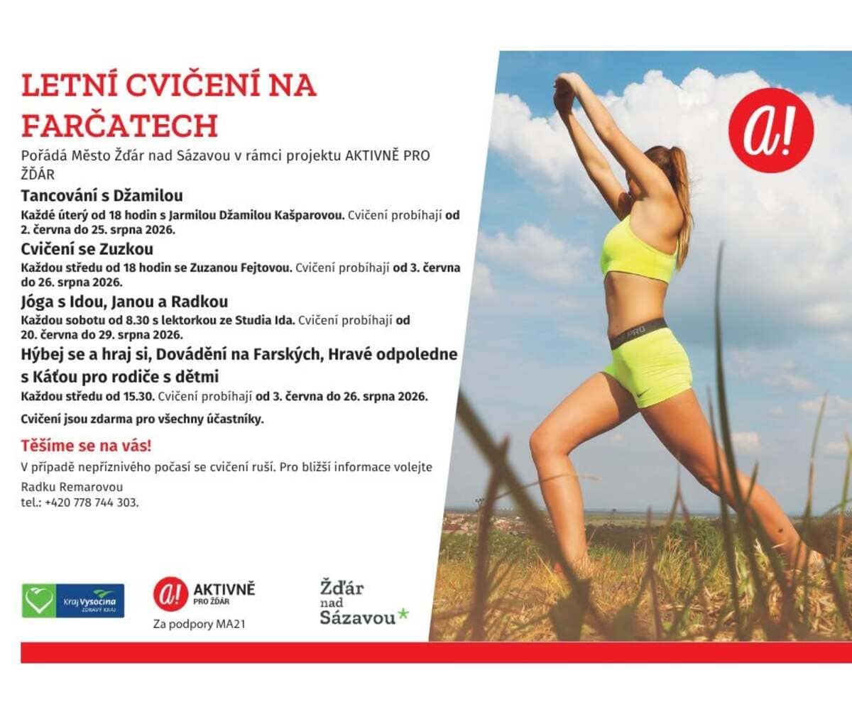 Letní cvičení na Farčatech