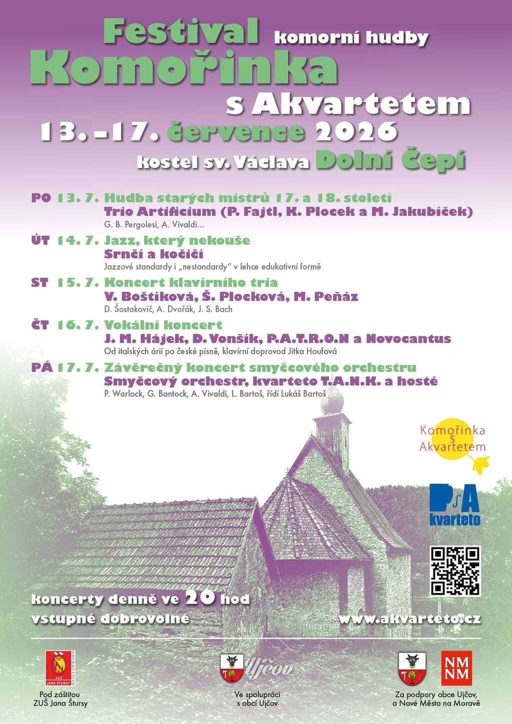 Festival Komořinka s Akvartetem