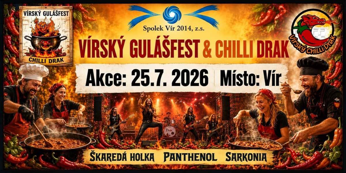 Vířský Gulášfest & Chilli Drak