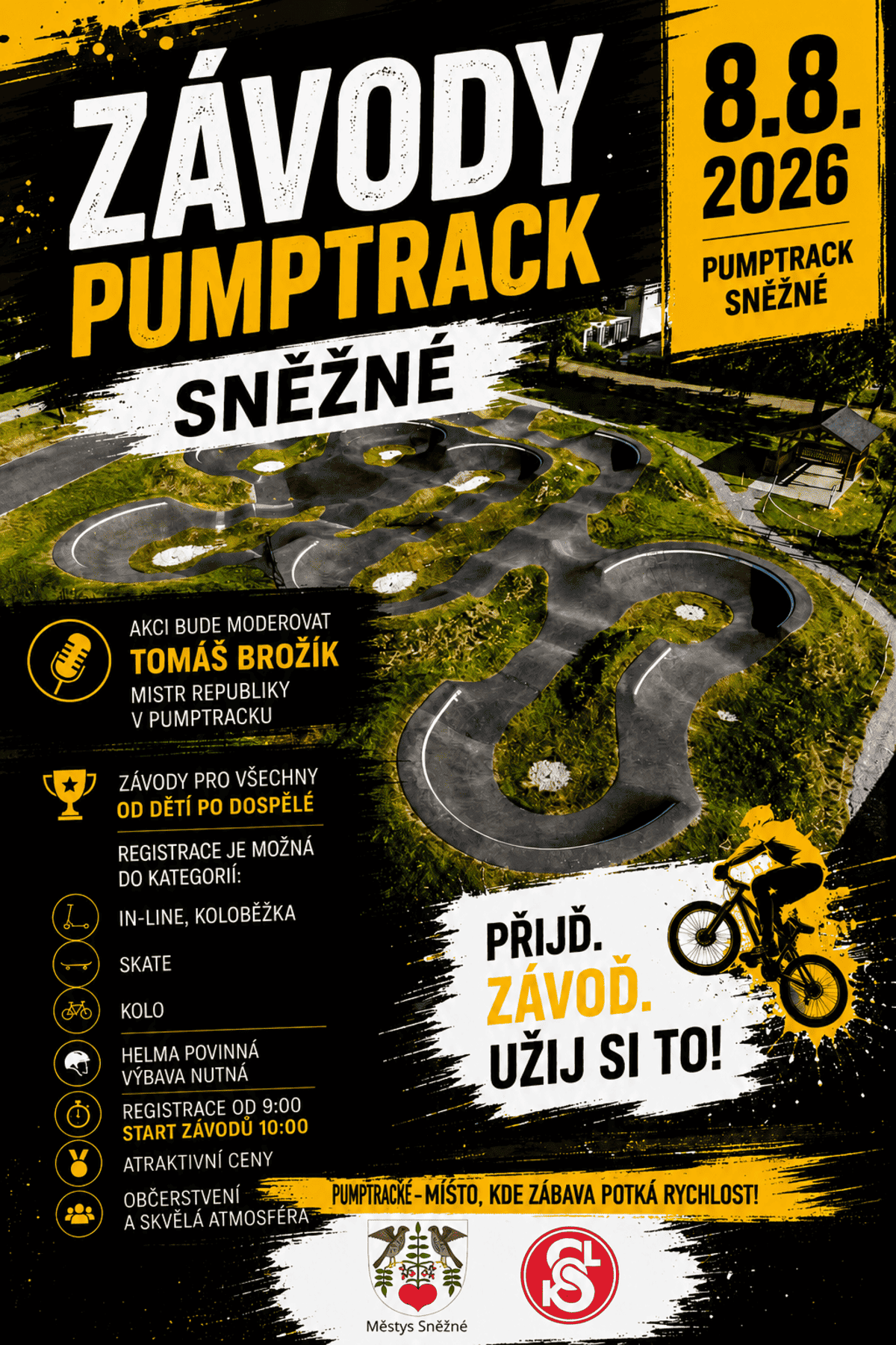 Závody Pumptrack Sněžné