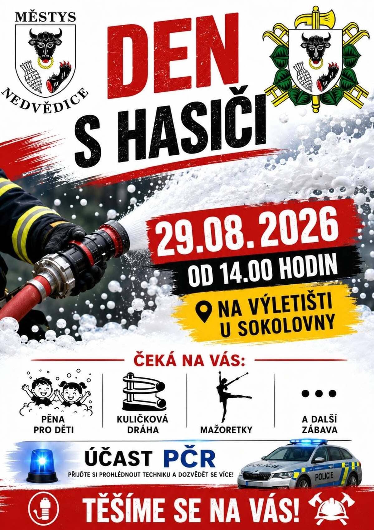Den s hasiči