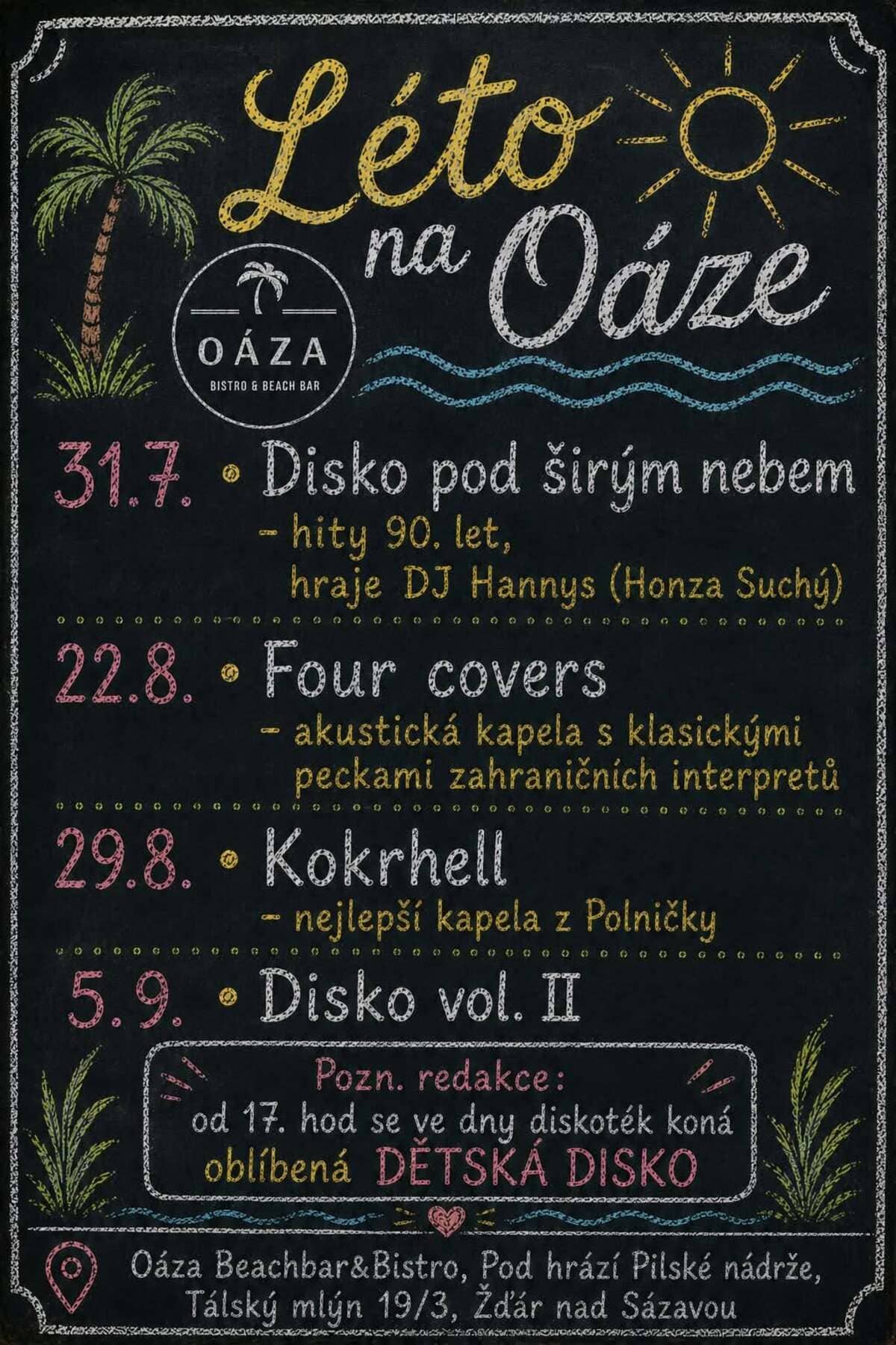 Disco pod sirym nebem
