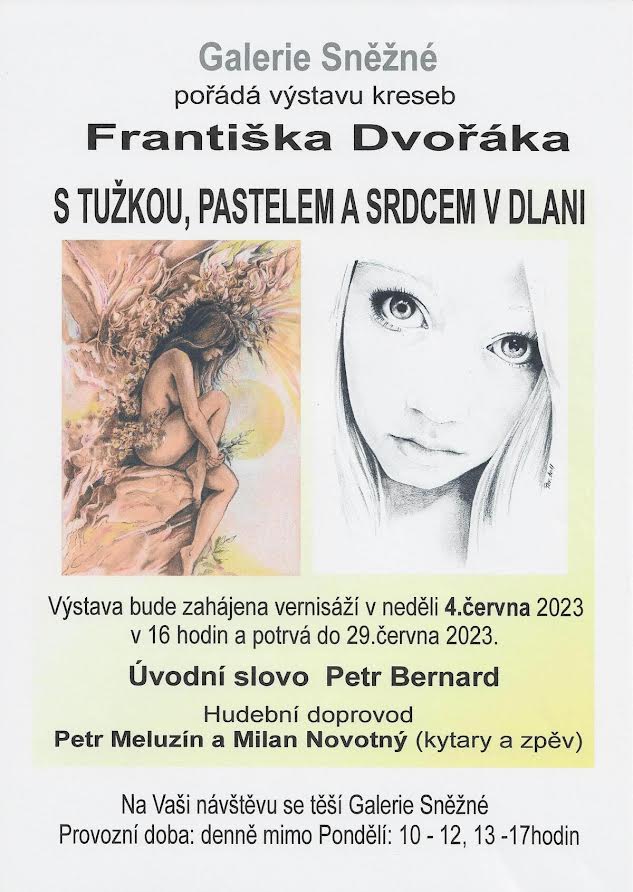 S tužkou, pastelem a srdcem v dlani