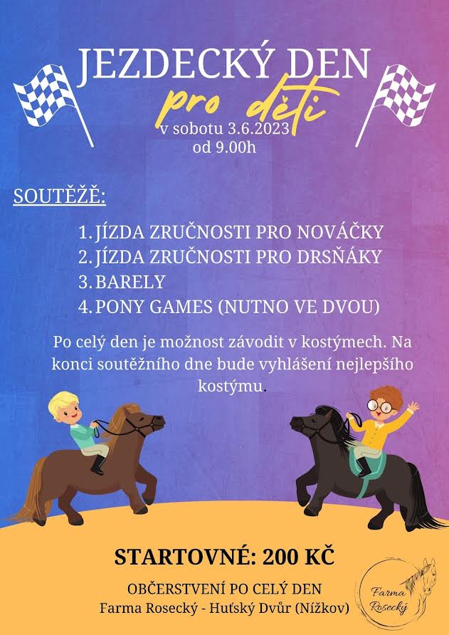 Jezdecký den pro děti
