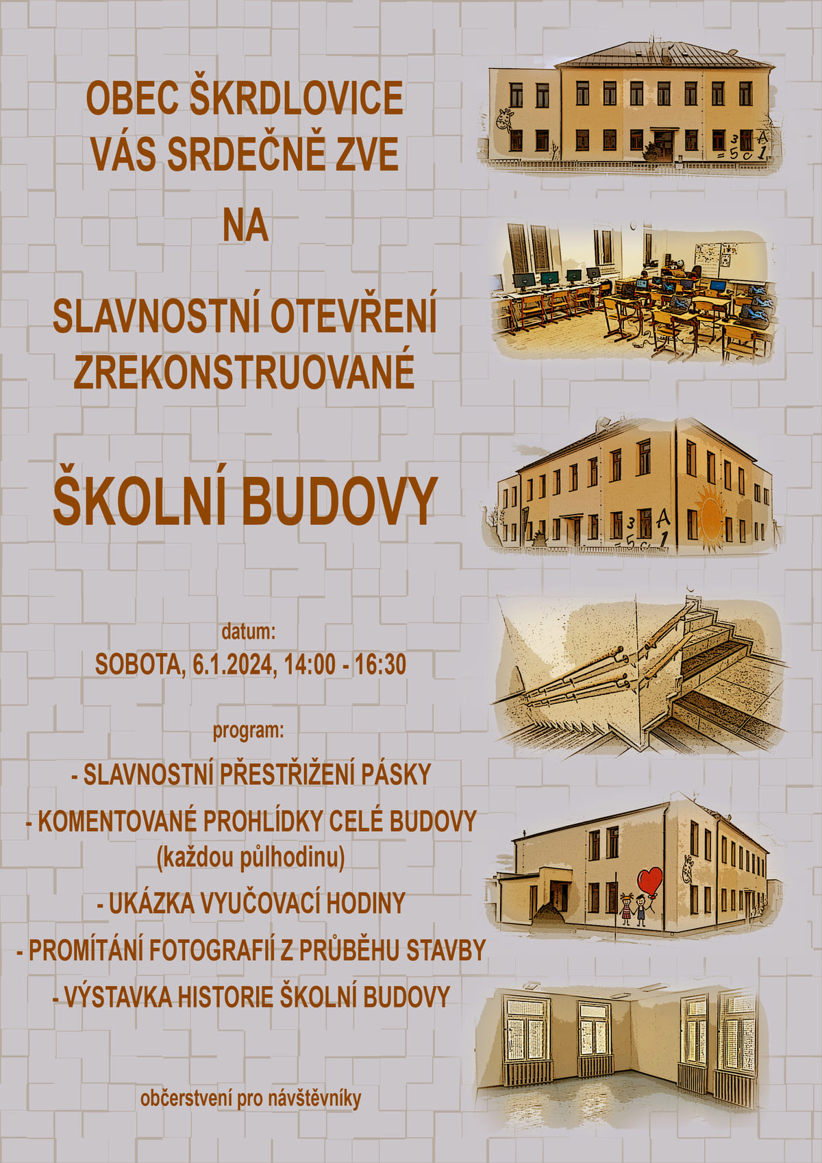 Slavnostní otevření zrekonstruované školní budovy