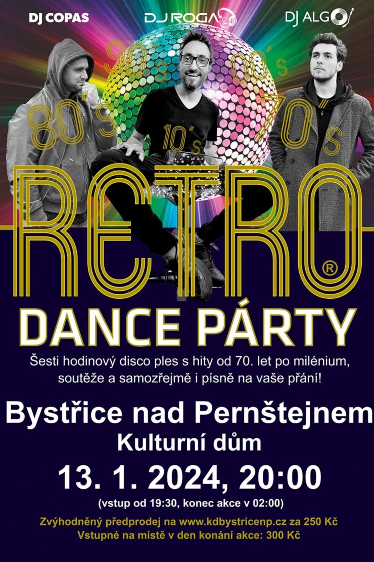 RETRO DANCE PÁRTY