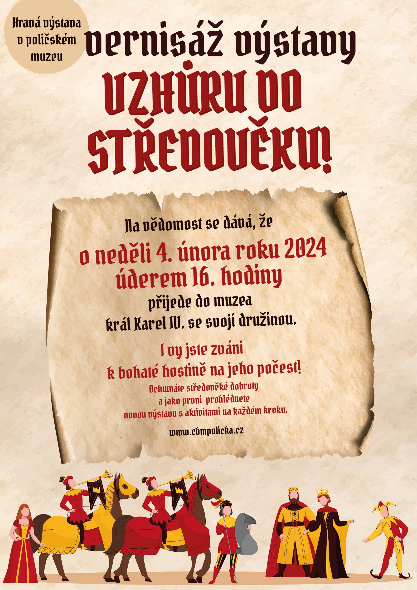 Vernisáž výstavy Užírů o středověku