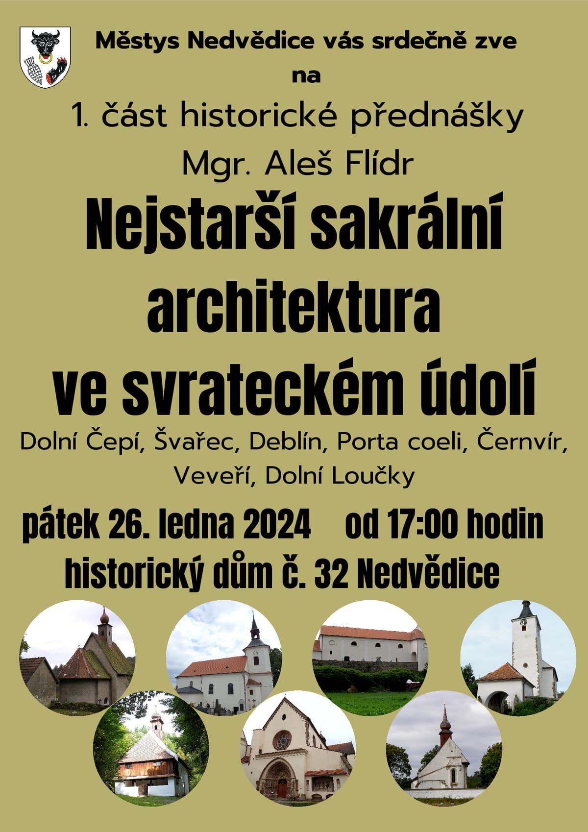 Nejstarší sakrální architektura ve Svratěckém údolí