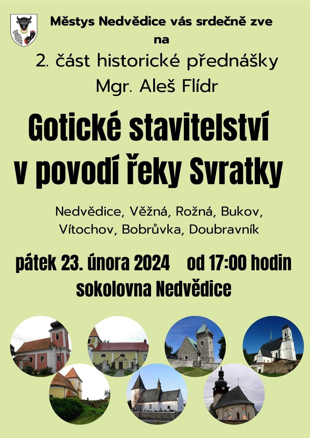 Gotické stavitelství v povodí řeky Svratky