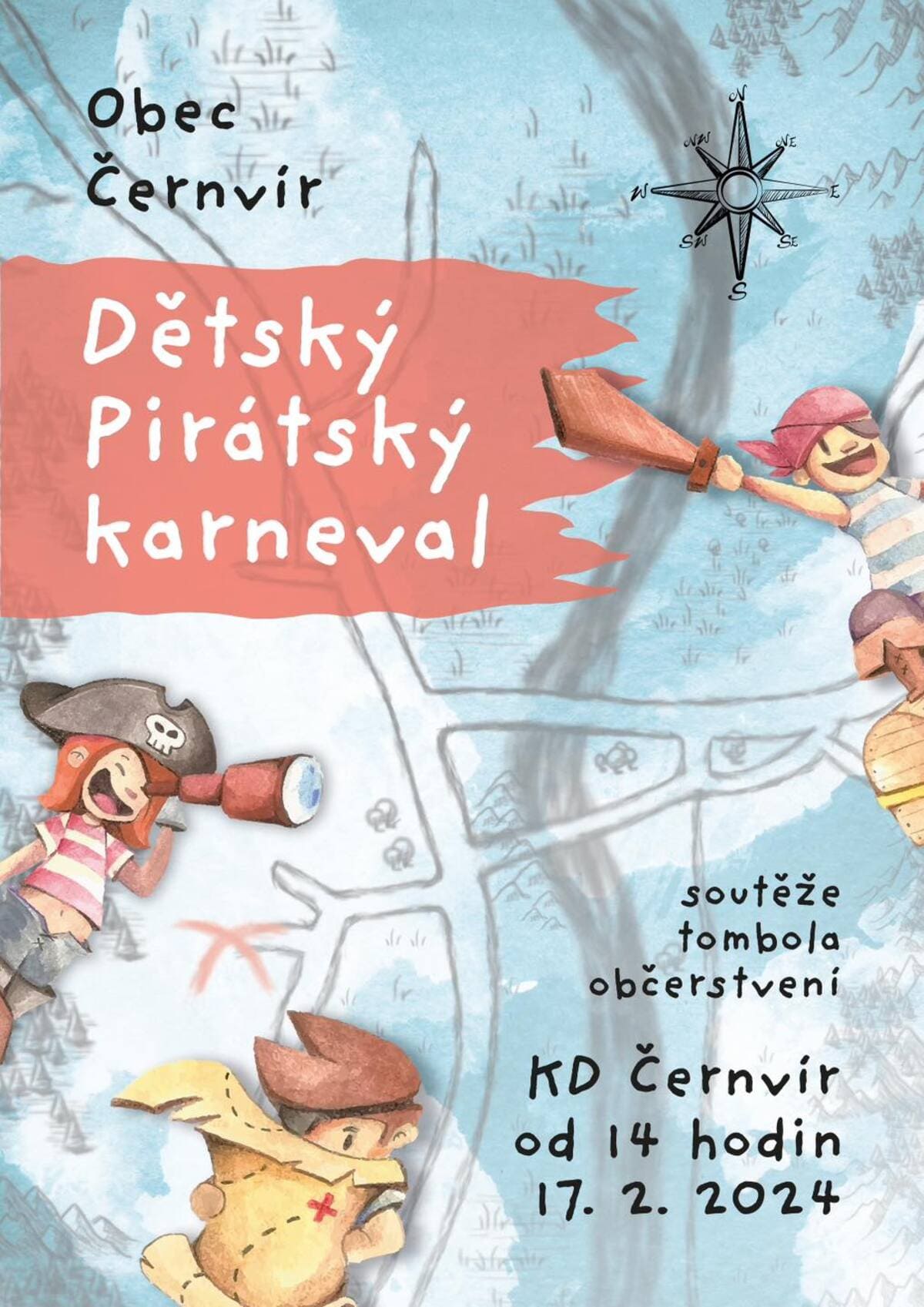 Dětský Pirátský karneval