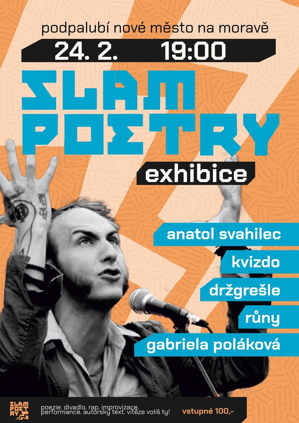 SLAM POETRY EXHIBICE