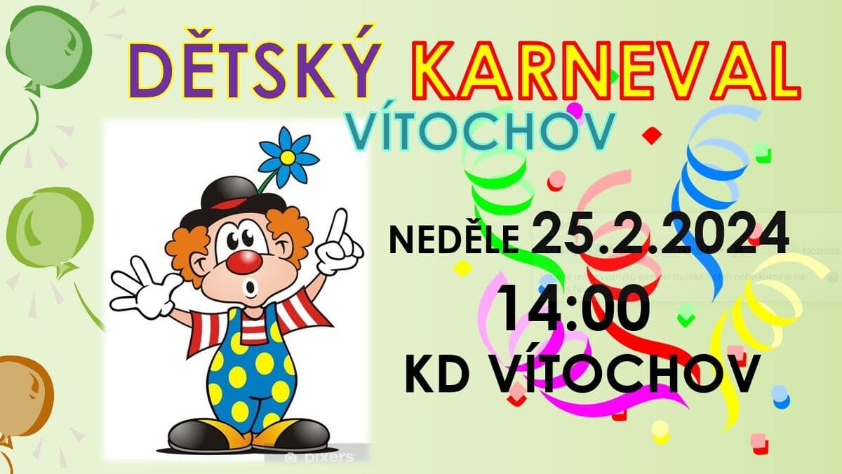 Dětský karneval Vítochov