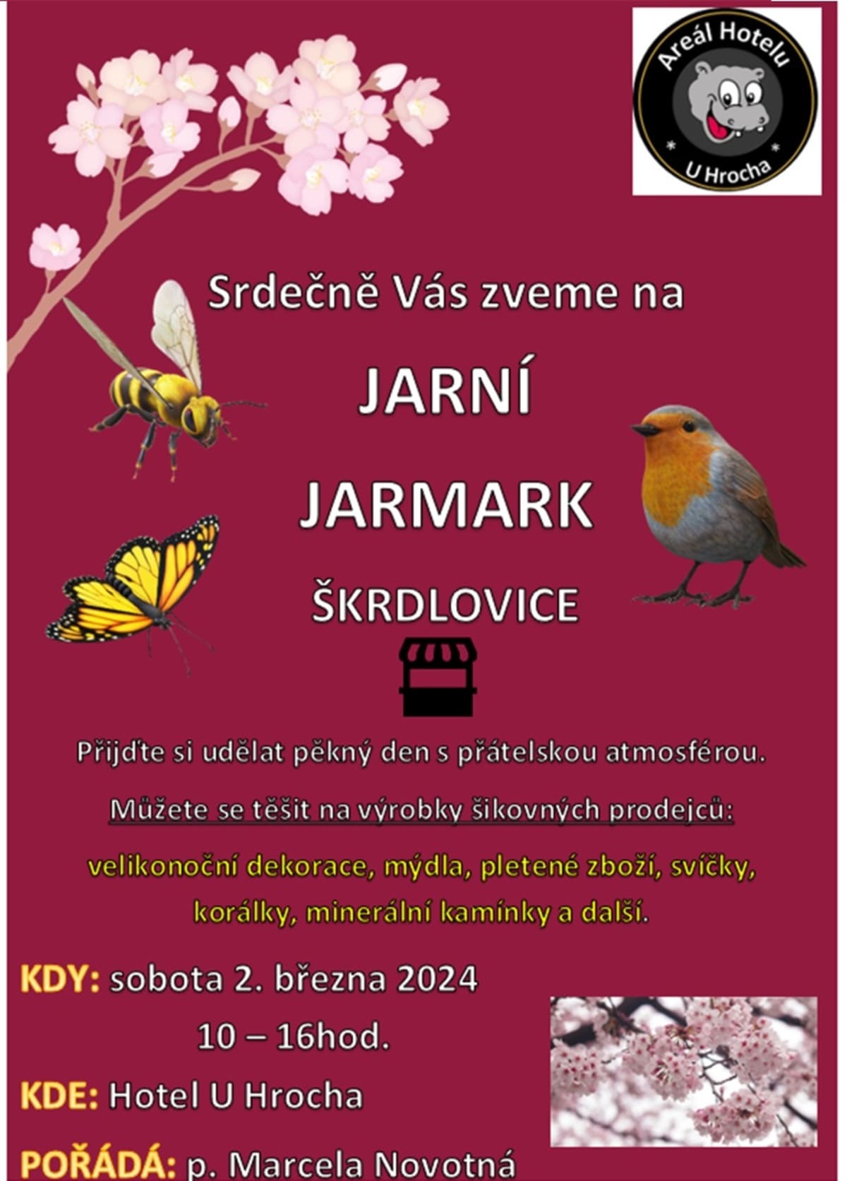 JARNÍ JARMARK ŠKRDLovice