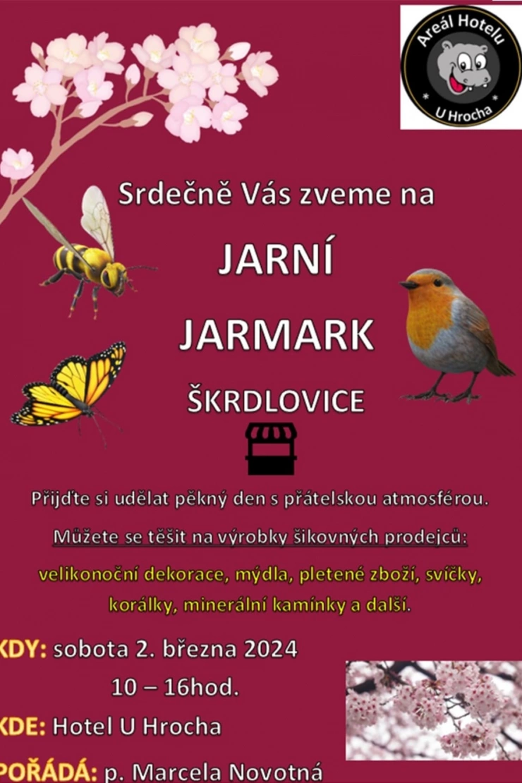 JARNÍ JARMARK ŠKRDLovice