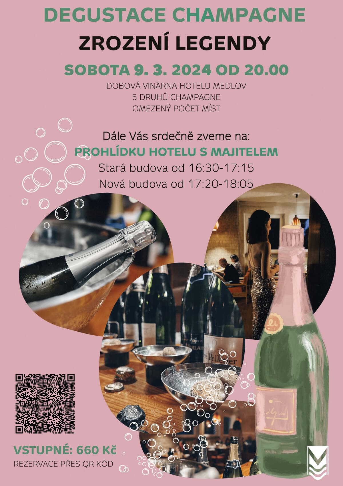 Degustace Champagne Zrození Legendy