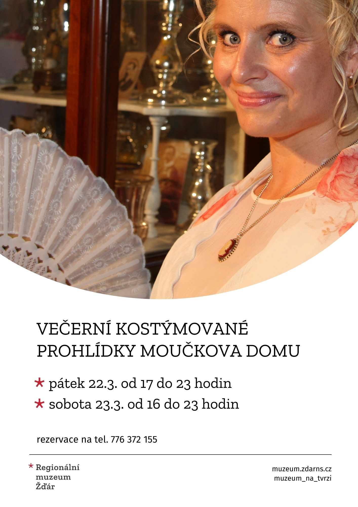 Večerní kostýmované prohlídky Moučkova domu