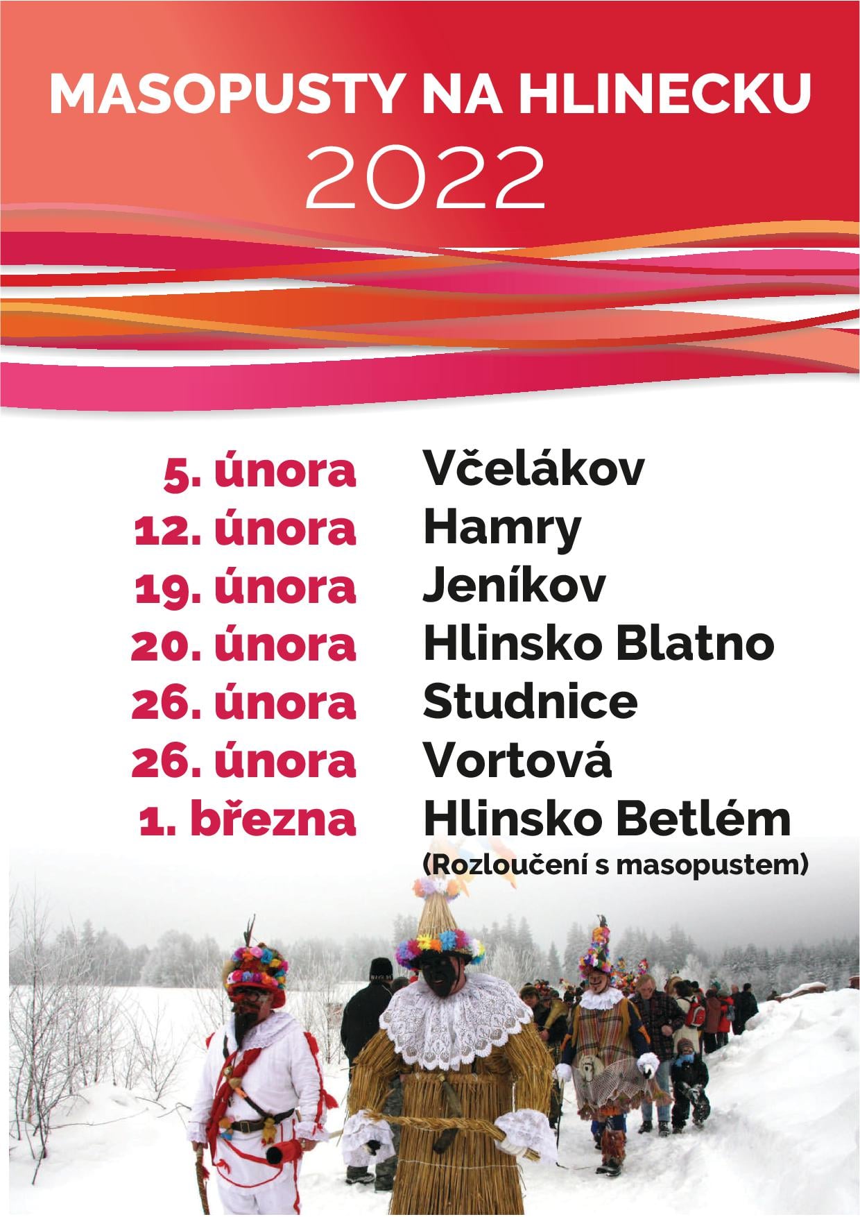 Masopusty na Hlinecku