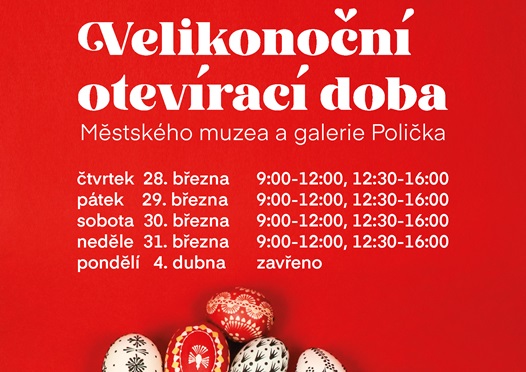 Velikonoční otevírací doba