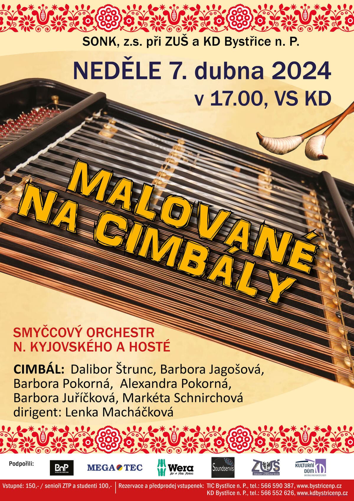 MALOVANÉ CIMBÁLY