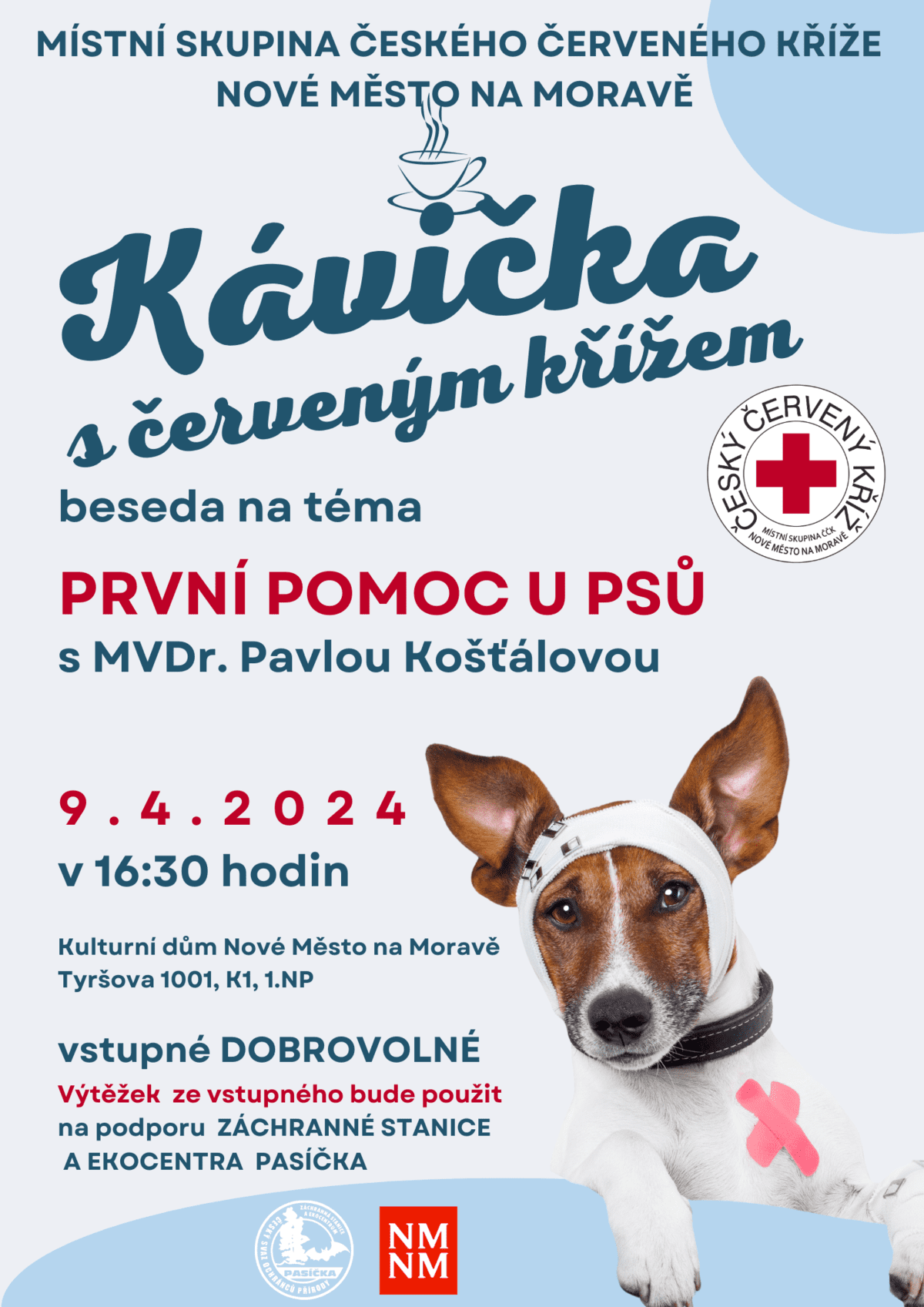 Kavička s červeným křížem