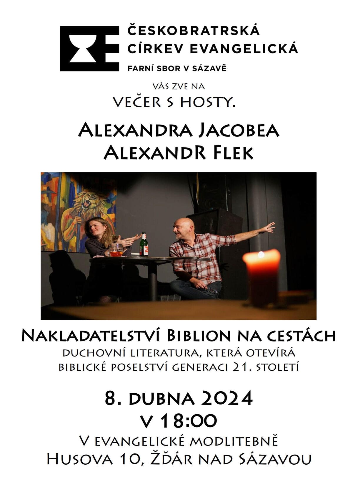 Večer s hosty. Alexandra Jacobea, Alexandr Flek