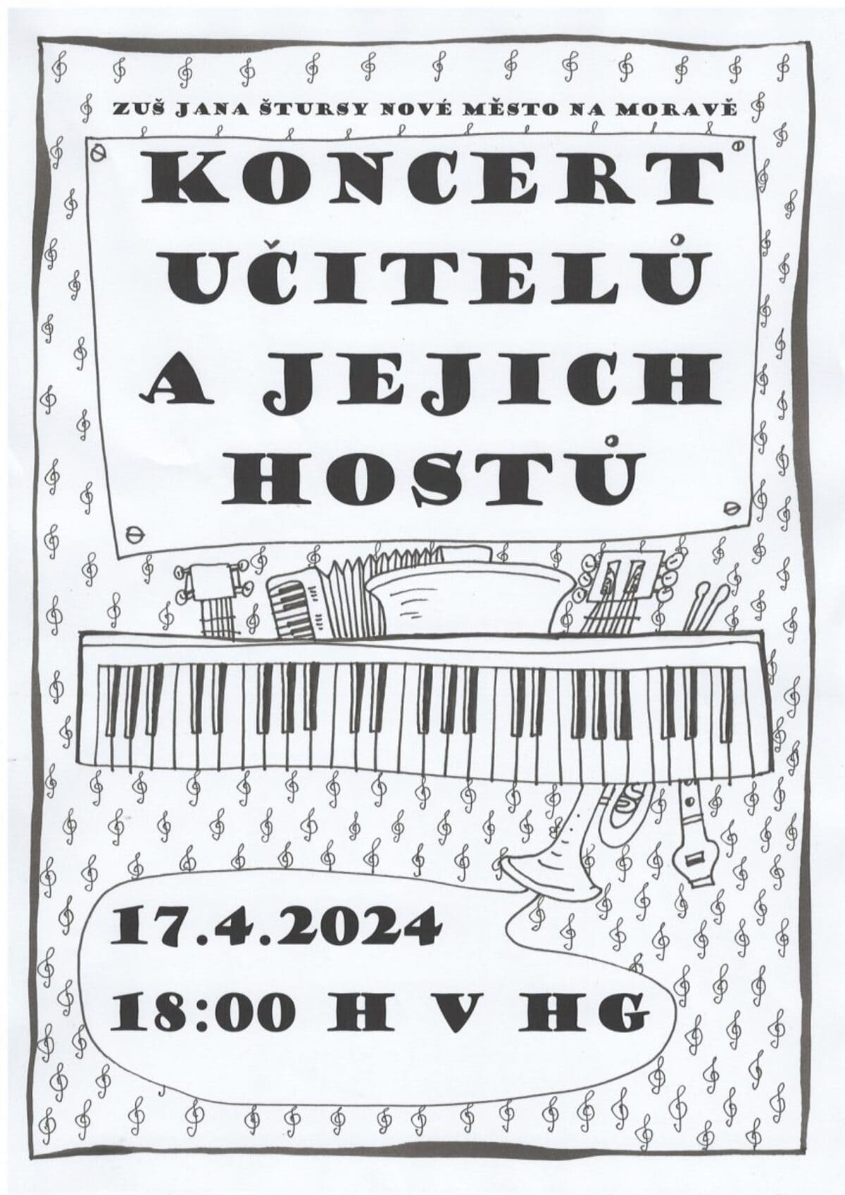 Koncert učitelů a jejich hostů