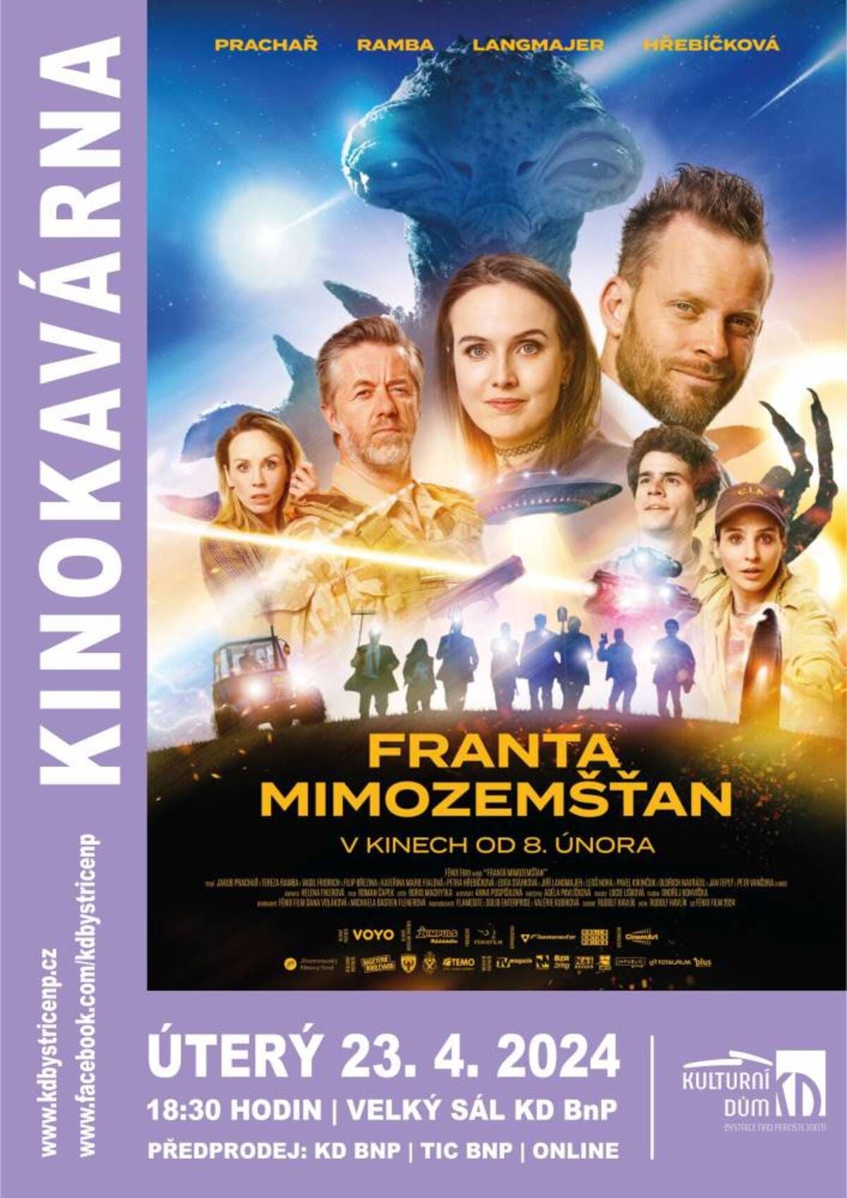 Kinokavárna FRANTA MIMOZEMŠTAN