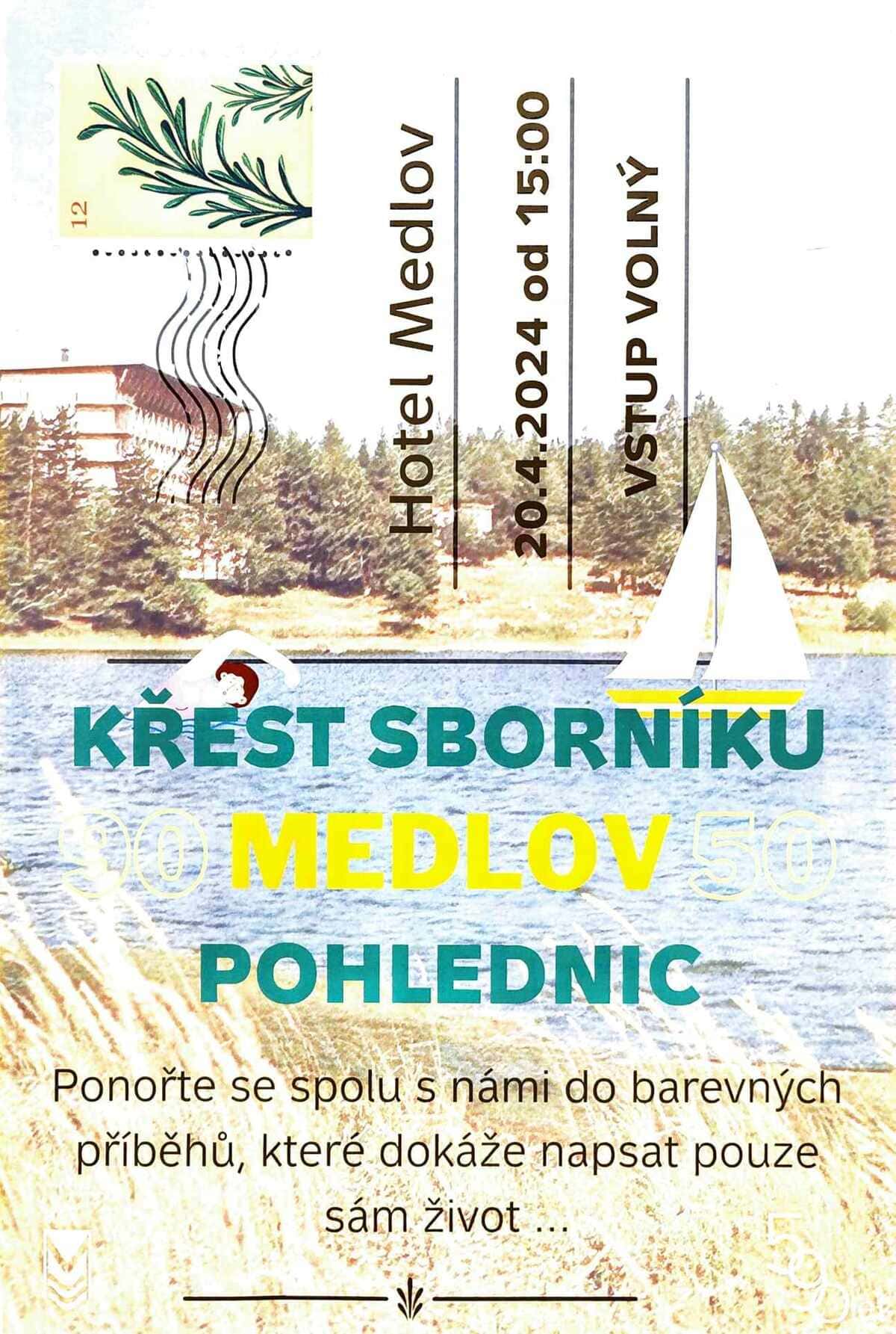 Křest sborníku Medlov 50 Pohlednic