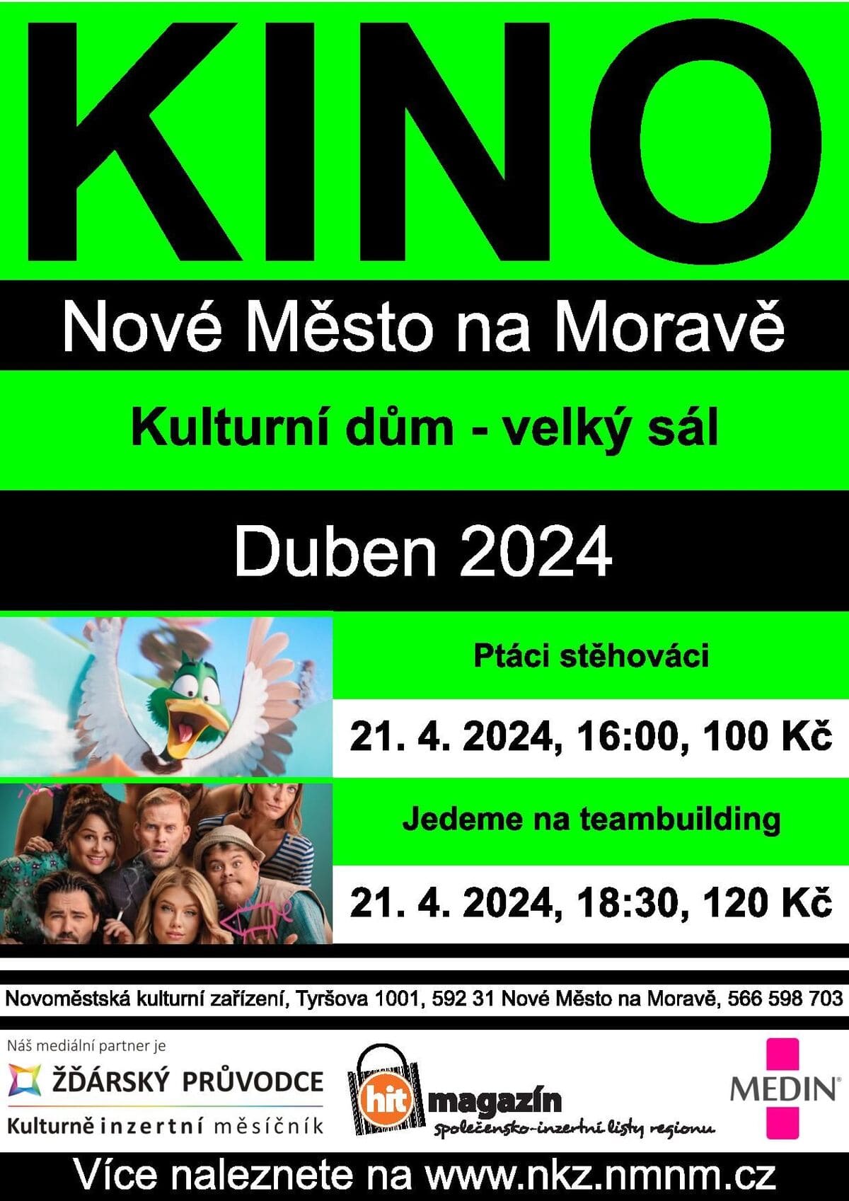 KINO Nové Město na Moravě